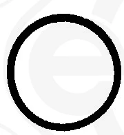  Прокладка термостата Opel Kadett 