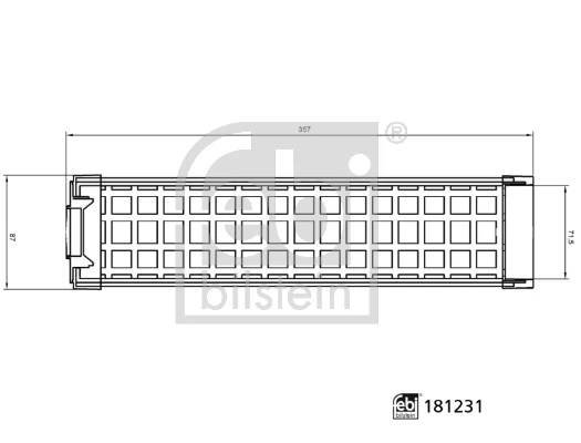 Повітряний фільтр CF400 MAN