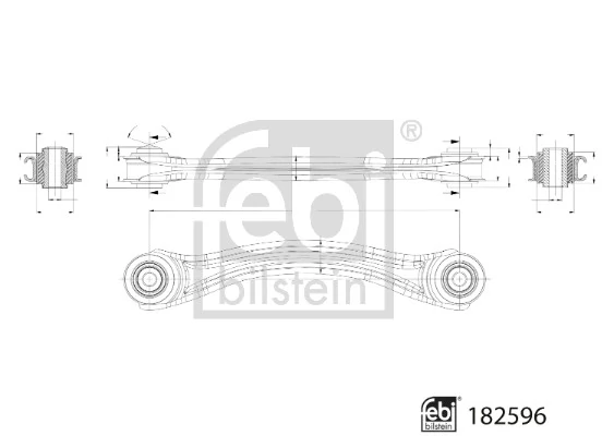 Верхній важіль задньої підвіски лівий Polcar M382 ціна, від 26.01 USD