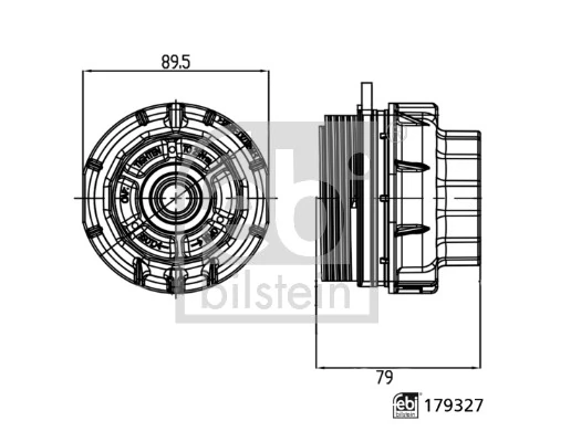 Кришка масляного фільтра Febi 179327 ціна, від 26.83 USD