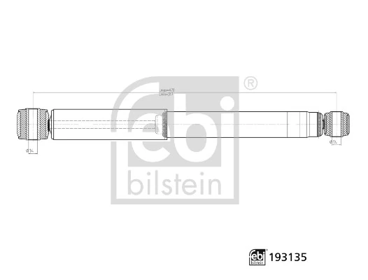 Амортизатор задній DF VCSA120 ціна, від 20.07 USD