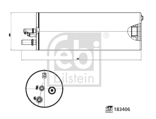 Фільтр тонкого очищення палива Febi 183406 ціна, від 69.18 USD