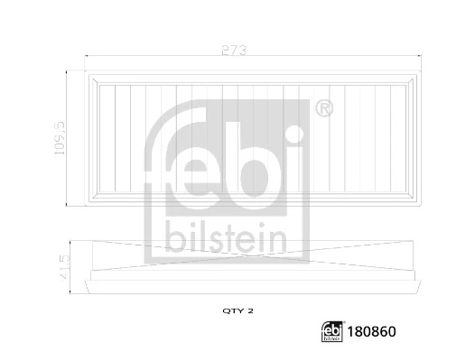  Febi 180860 ціна, від 24.50 USD