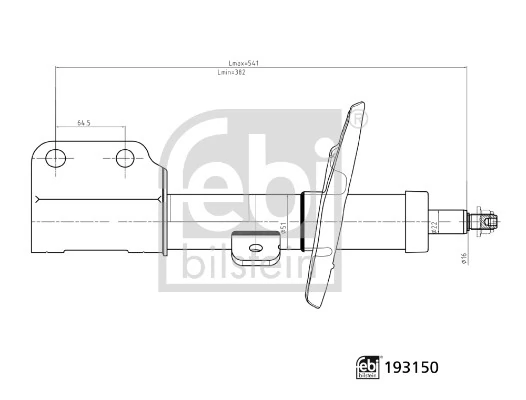 Стойка амортизатора передняя Monroe G8657 ціна, від 90.56 USD