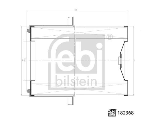 Фільтр повітряний Perkins 26510214