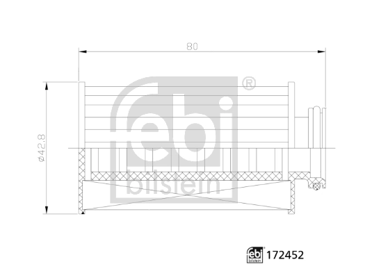 172452 Febi Фільтр ad blue