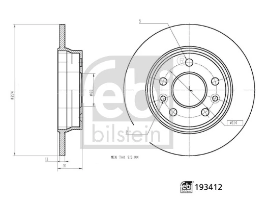 Задні дискові гальма Renault (RVI) 440A09225R ціна, від 39.75 USD