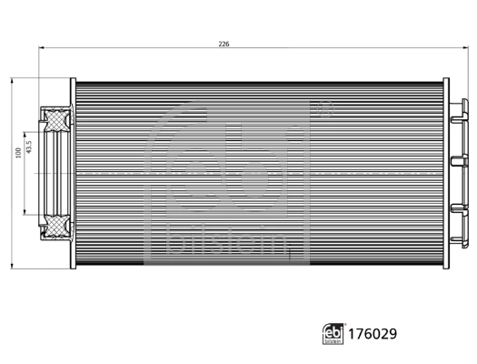 Фільтр тонкого очищення палива Febi 176029 ціна, від 31.45 USD