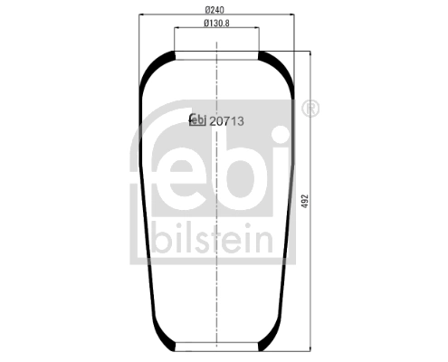 Пневморессора задня Blacktech RL9824 ціна, від 17.15 USD