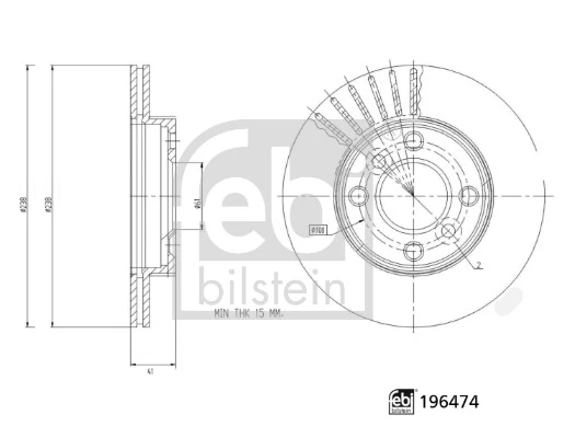 Гальмівні диски передні 402068279R Renault (RVI)