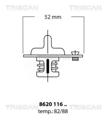 731077J Vernet Авто термостат