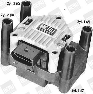 Купити ZSE003 Beru Котушка запалювання