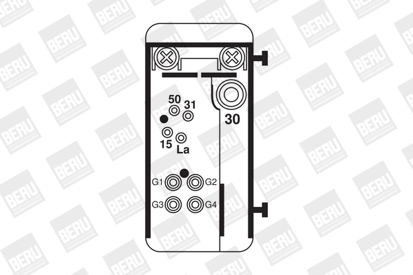 Реле свічок накалу на Mercedes E  W124