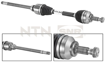 Піввісь передня, права Peugeot/Citroen 9671931880 ціна, від 121.83 USD