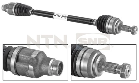Піввісь передня, права GKN-Spidan 305842 ціна, від 121.25 USD
