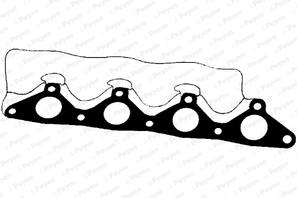 Прокладка випускного колектора Hyundai Accent I седан (1994 - 2001) ціна, від 8.87 USD