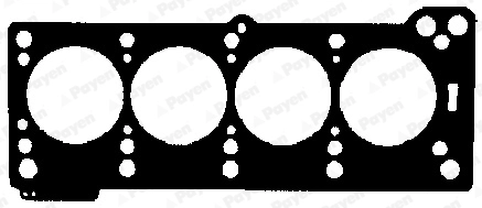 Прокладка ГБЦ 7700872030 Renault (RVI)