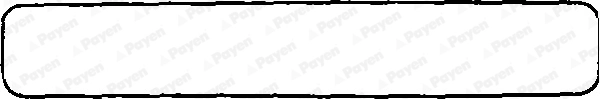 4845138 Iveco Прокладка кришки клапанної 