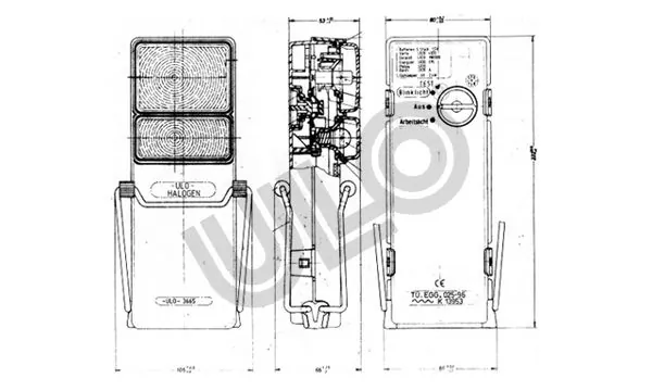 Ліхтар переносний 5010057423 Renault (RVI)
