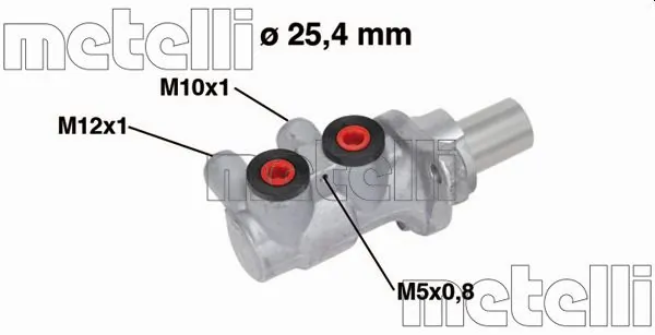 Циліндр головний гальма (Гідротормоз) General Motors 558388 ціна, від 78.32 USD