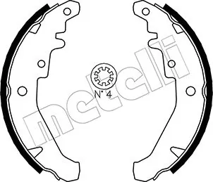 Купити 77362453 Fiat/Alfa/Lancia Колодки гальмові задні, барабанні