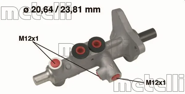 MC390765 Raybestos Циліндр гальмівний, головний