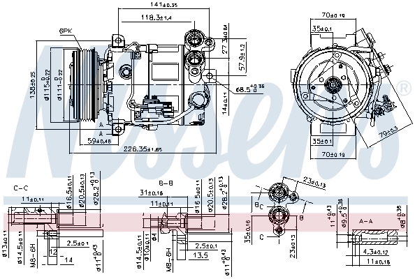 Насос кондиціонера Nissens 89465