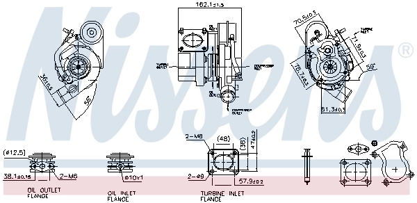 Турбіна MSG 0101096 ціна, від 173.82 USD