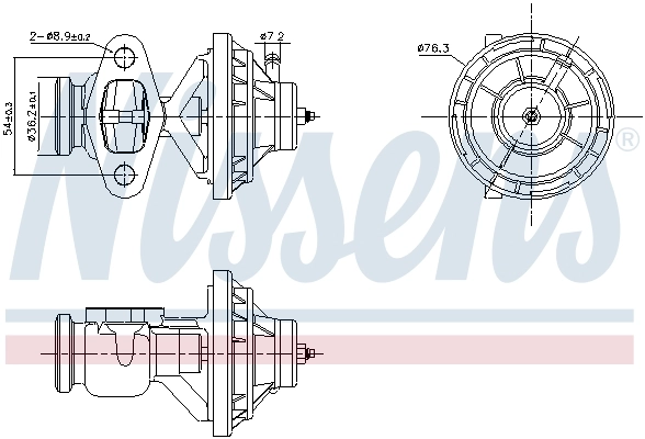Клапан EGR рециркуляції газів Volkswagen Golf V