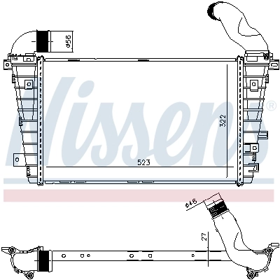 Інтеркулер WTP8784 General Motors