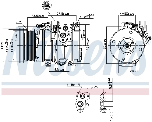 Насос кондиціонера Nissens 890871