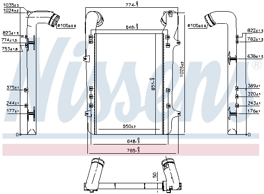 Купити Інтеркулер DAF 95 XF II 