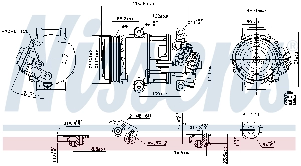 Насос кондиціонера Nissens 89479