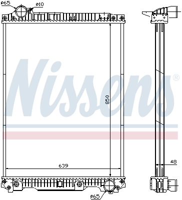 Радіатор основний Mercedes A6525016901 ціна, від 412.46 USD