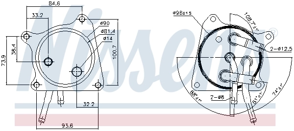 Купити 3S325001 AND Радіатор охолодження, АКПП