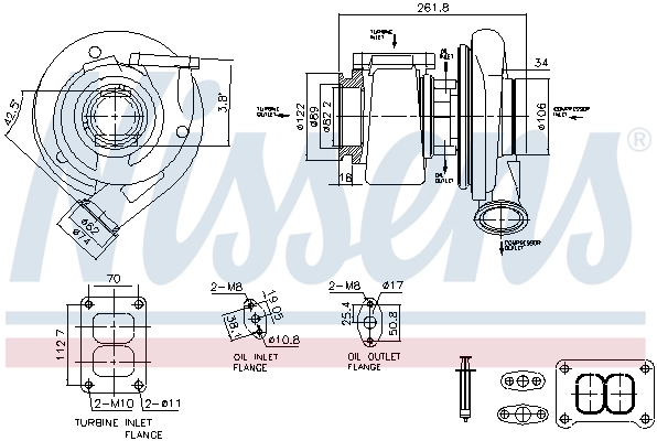 Турбокомпресор Renault (RVI) 7420760326