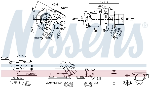 466839 Diesel Technic Турбонаддув
