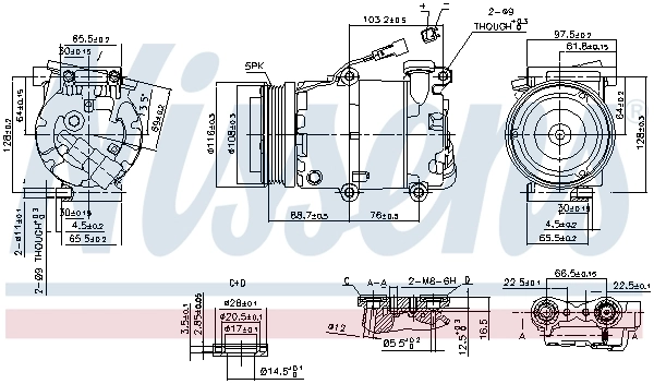 Насос кондиціонера Nissens 89234