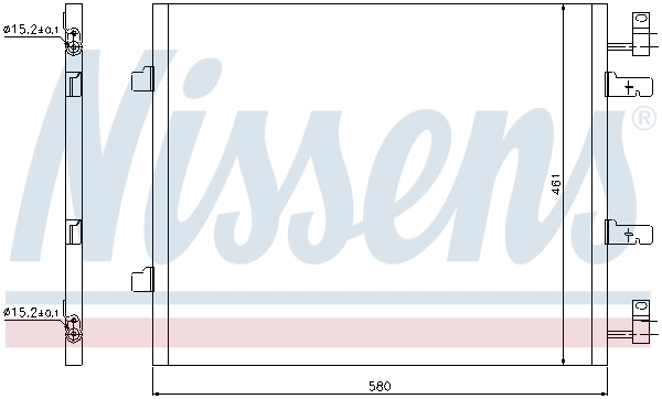 940147 Nissens Конденсатор