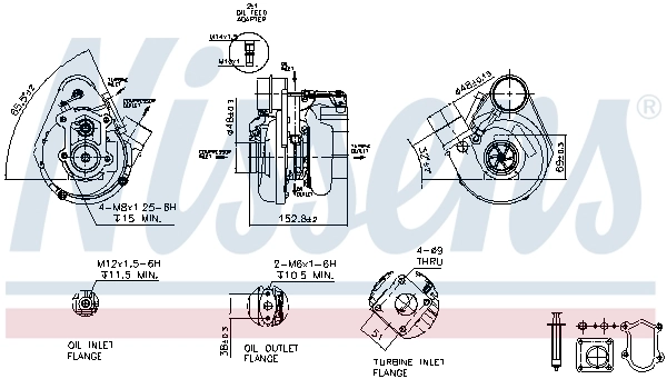 Купити 93184040 Peugeot/Citroen Турбіна