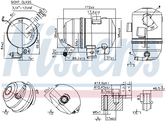 Купити 00000001772730 Scania Ресивер-осушувач кондиціонера