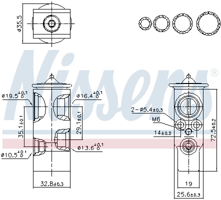 Клапан TRV, кондиціонера REMA-PARTS 260532 ціна, від 21.68 USD