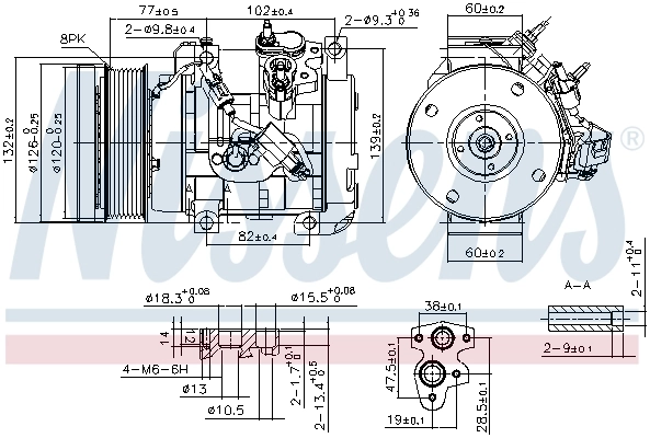 Насос кондиціонера Nissens 890153