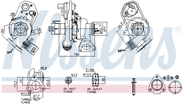 Турбокомпресор Ford 2323637
