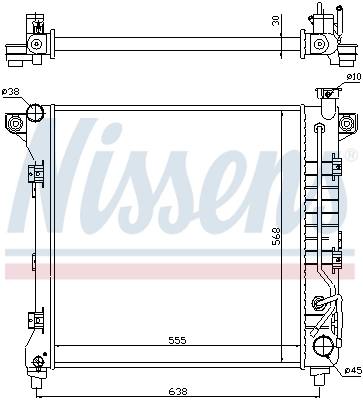 Купити 52028775AH Chrysler Радіатор двигуна