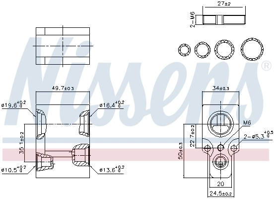 Клапан TRV, кондиціонера Renault (RVI) 7701051911 ціна, від 31.67 USD