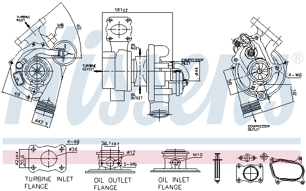 K03433504 Volvo Турбонаддув