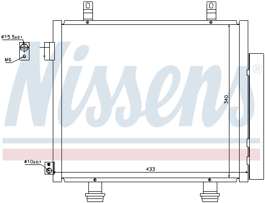 940193 Nissens Конденсатор