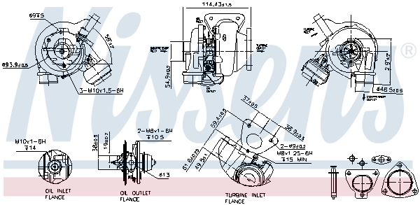 7231673 Garrett Турбонаддув