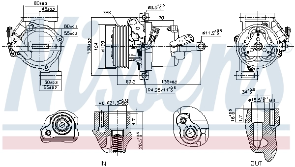 Купити 926003431R Renault (RVI) Компресор кліматичної установки